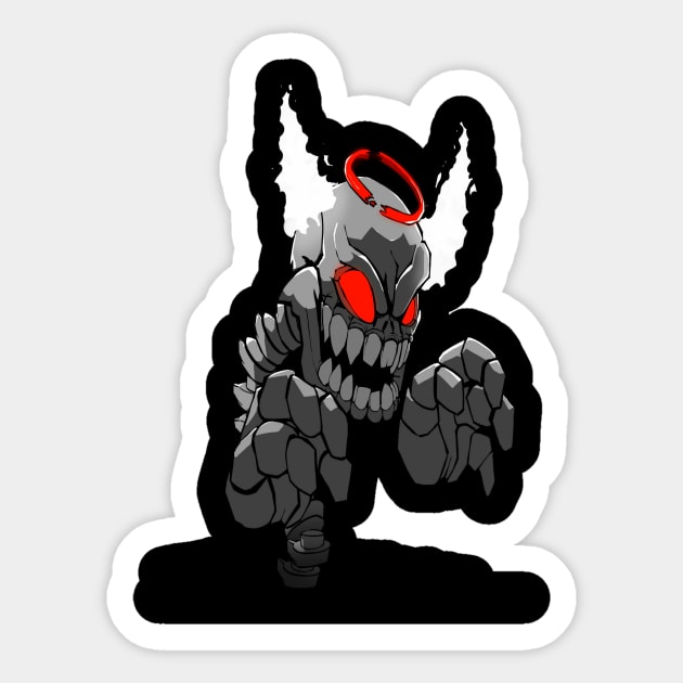 Tricky Demon FNF (Friday Night Funkin) Sticker by Atsuhiro